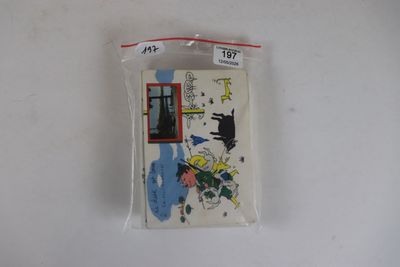 1 pochette carte humoristique avec vues collées : Limoges , …