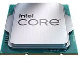 un processeur Intel Core sur fond blanc, avec la mention « Intel Core » inscrite dessus