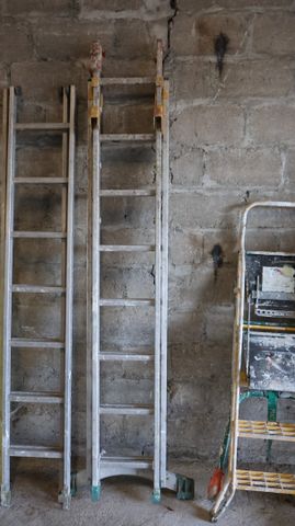 Échelle double aluminium MACC (h : 350/400)
