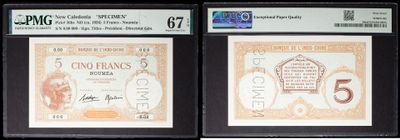 three different types of currency are on display in a black frame