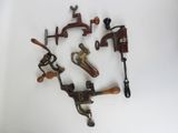 tout un éventail d'outils différents qui sont sur la table