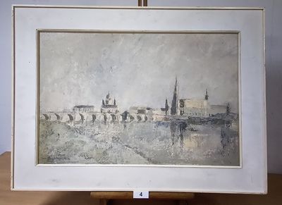 une image d'une image d'une peinture sur un chevalet