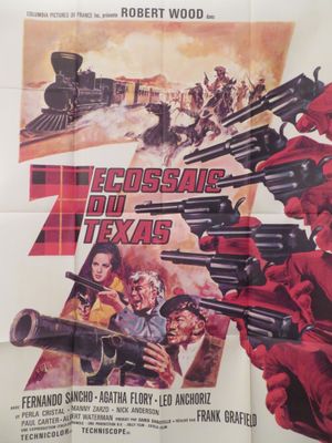 une affiche du film « Ecossias Texas », avec Robert Wood