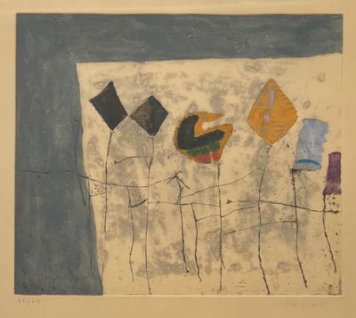 James COIGNARD (1925-2008) Composition abstraite