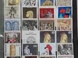 a picture of a picture of a collection of stamps
