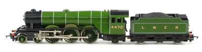 a toy train that is sitting on a white surface