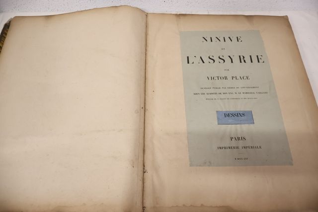 Victor PLACE – Félix THOMAS : NINIVE et l’ASSYRIE. Ouvrage publié...