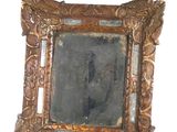 a picture of a picture of a man in a mirror