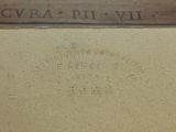 a close up of a box with a label on it