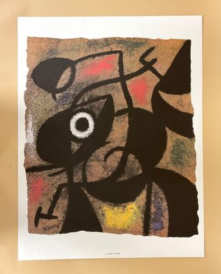 un tableau représentant un chat avec un chapeau sur la tête