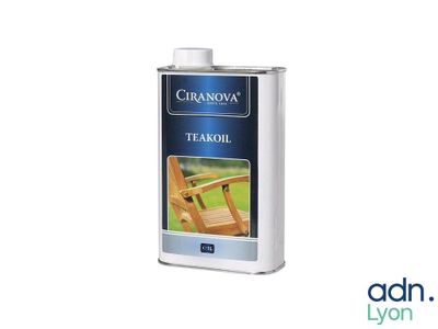 Lot de 12 pots d’huile de teck - CIRANOVA - 1 litre - Neuf -…