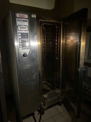 an image of a commercial oven in a commercial kitchen
