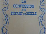 the front cover of a book with blue writing on it