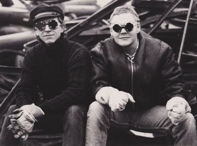 Helmut Metzner. Luciano Castelli et Knut Hoffmeister, vers 1…