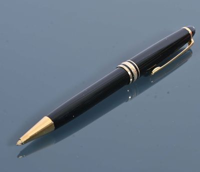 MONTBLANC - "Meisterstück" Stylo bille à mine rétractable, e…