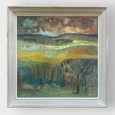 Yves LÉVÊQUE (1937) Paysage arboré