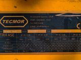 a close up of a sign on the side of a machine