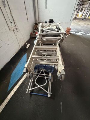 a picture of a ladder that is leaning against a wall