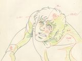 une image représentant le dessin d'un homme dont le visage exprime toute une gamme d'émotions
