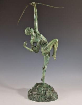 Pierre LE FAGAYS (1892-1962) Danseuse à l’arc