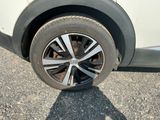 a close up of a tire on a car