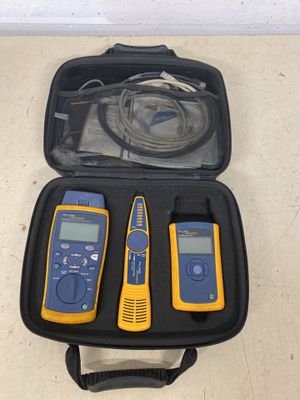 a case that has three different electronic devices in it