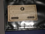a picture of a picture of a bank note in a box