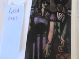 a picture of a painting on a table with a price tag attached to it