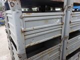 a close up of a truck with a lot of drawers