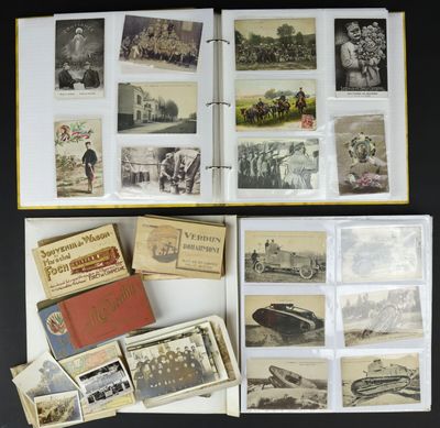 an open book with a bunch of old photos on top of it