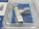 a plastic box with a couple of screws inside of it