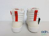 nike air force high top sneakers white / red