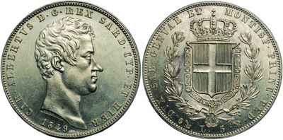a close up of a coin with a crown on it