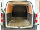 a white van with the back door open and the back door open