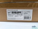 the back of a box with the label on it