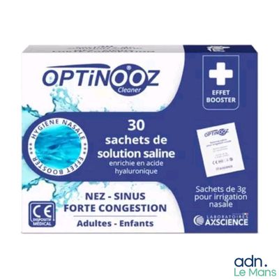 Sachets de solution saline Optinoz, 30 sachets