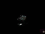 an image of a black diamond in the dark
