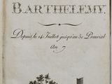 an old book with a picture of a castle on it