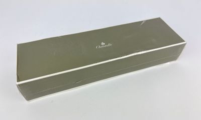 a box that is sitting on a white surface