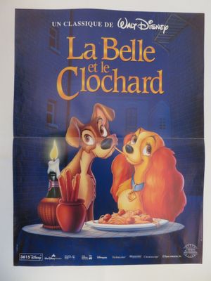Affiche du film « La Belle et le Clochard » (version française)