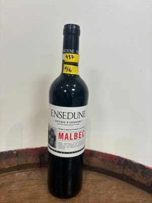 Lot de 6 bouteilles de vin rouge Ensedune Malbec Coteaux d'Ensérune Vi - Photo 1