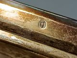 a close up of a metal object on a table