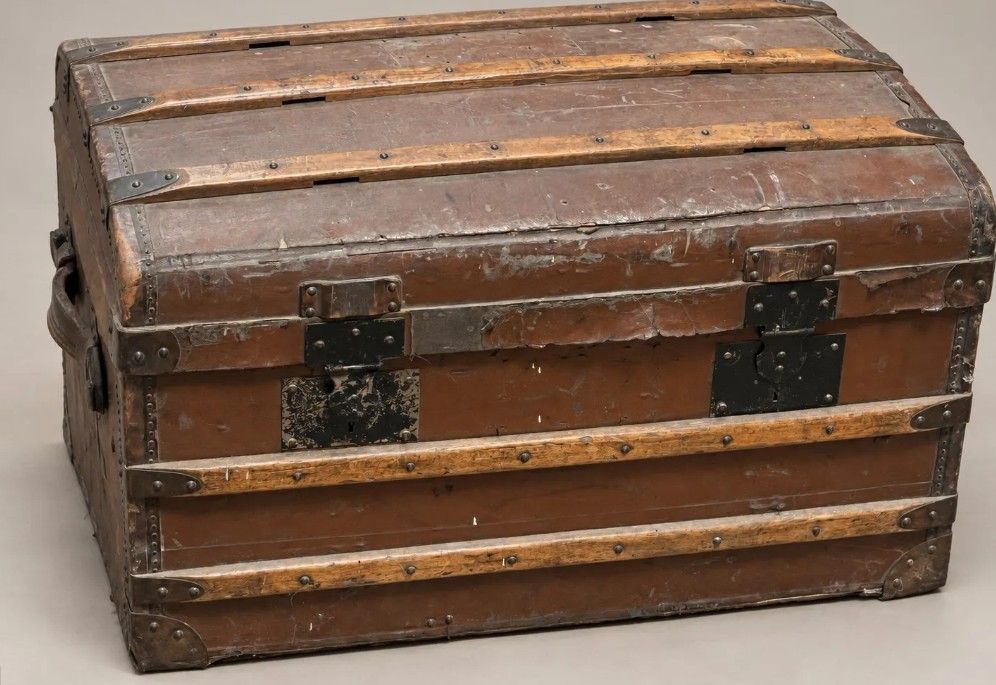 Malle de voyage fin XIXème