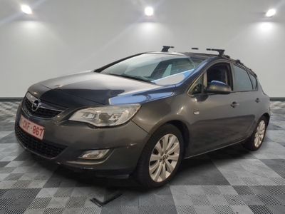 a picture of a grey opel car in a garage