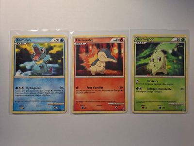 "Collection-PokÉMon-Cartes : Starters Johto