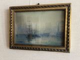 a picture of a painting hanging on a wall
