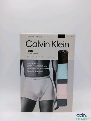 Lot de 3 sous-vêtements pour homme Calvin Klein