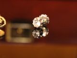 two rings that are sitting on top of a table