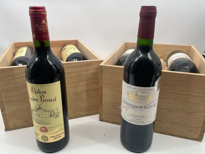 12 bouteilles 6 bts : Château EXPRESSION DE SAINT GO 1999 et…