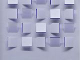 a picture of a picture of a wall made out of cubes